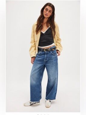 Citizens Of Humanity Ayla Crop Frayed Hem Jeans size 26